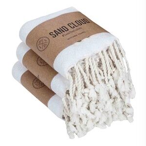 Sand Cloud ivory towels set of 3